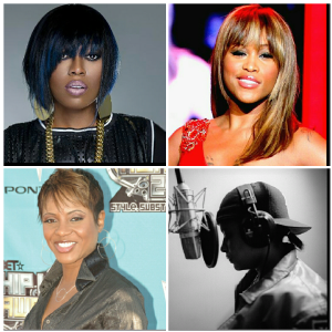 Women hip hop collage